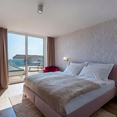 Design Emily White With Seaview Near Rovinj Villa Bale