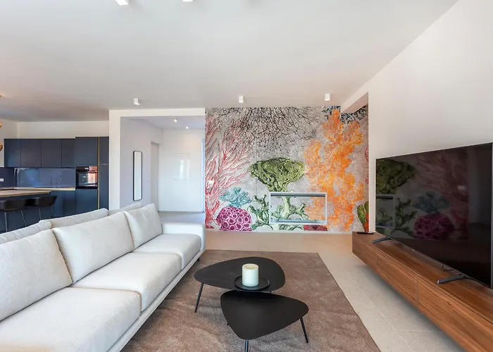 Design Emily White With Seaview Near Rovinj * 발