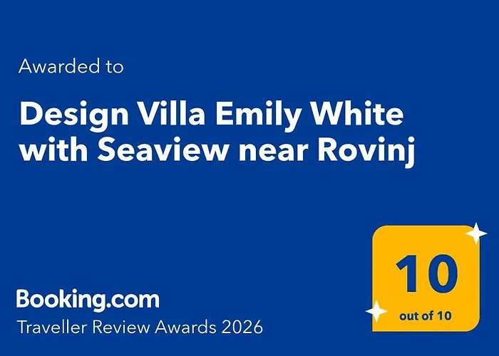 빌라 Design Emily White With Seaview Near Rovinj