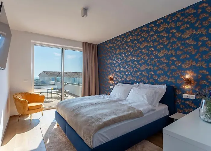 Design Emily White With Seaview Near Rovinj * Bale